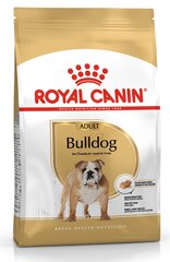 Royal Canin для собак породы бульдог Bulldog Adult, 12 кг цена и информация | Сухой корм для собак | hansapost.ee