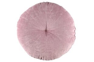 Декоративная подушка Fannik Sametti, розовая, Ø 45 см цена и информация | Декоративные подушки и наволочки | hansapost.ee