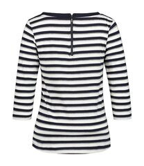 Женская рубашка Luhta Hannila 38231-8*391, белая/тёмно-синяя цена и информация | Женские блузки, рубашки | hansapost.ee