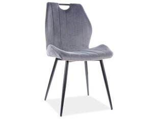 Набор из 4 стульев Signal Meble Arco, серый цена и информация | Стулья для кухни и столовой | hansapost.ee