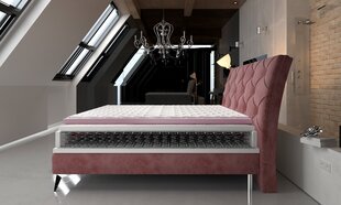 Кровать NORE Adel, 180х200 см, светло-коричневая цена и информация | Кровати | hansapost.ee