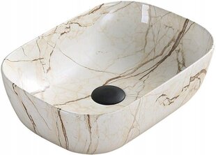 Valamu Mexen Rita, Valge marmor 2 цена и информация | Раковины | hansapost.ee