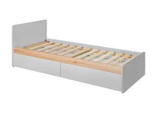 Кровать ASM Vivero 90x200 см, серая цена и информация | Кровати | hansapost.ee