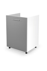 Кухонный шкафчик Halmar Vento DK 60/82, серый/белый цена и информация | Кухонные шкафчики | hansapost.ee