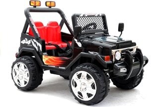 Elektriauto lastele Jeep Raptor S618, must hind ja info | Elektrilised autod lastele | hansapost.ee