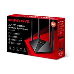 Mercusys AC1200 Wireless Dual Band Gigabit Router MR30G 802.11ac, 867+300 Mbit цена и информация | Маршрутизаторы (роутеры) | hansapost.ee