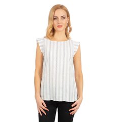 Tom Tailor женская блузка, белый-синий  907151923 цена и информация | Женские блузки, рубашки | hansapost.ee