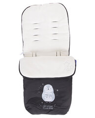Конверт-спальный мешок Kikkaboo Footmuff Polar Pingui, черный цена и информация | Аксессуары для колясок | hansapost.ee