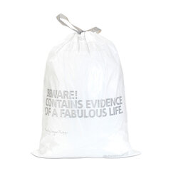 Мешки для мусора PerfectFit (50-60 л), 10 шт. (код H) White цена и информация | Мусорные мешки | hansapost.ee