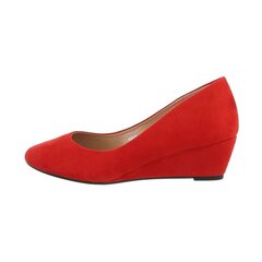 Naiste kiilkontsaga kingad punane