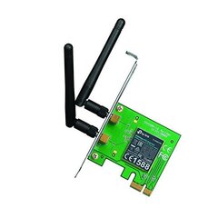 Адаптер TP-LINK Wireless N PCI Express 300 Мбит/с TL-WN881ND цена и информация | Маршрутизаторы (роутеры) | hansapost.ee