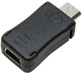 Адаптер LogiLink Mini USB - Micro USB цена и информация | Адаптеры, USB-разветвители | hansapost.ee
