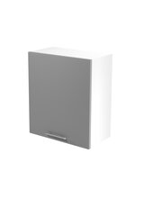 Подвесной кухонный шкафчик Halmar Vento G 60/72, серый/белый цена и информация | Кухонные шкафчики | hansapost.ee