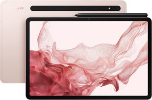 Samsung Galaxy Tab S8 128GB, 5G, розовый цена и информация | Планшеты | hansapost.ee