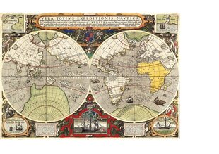 Головоломка Clementoni High Quality Collection Antique Nautical Map Старинная морская карта 36526, 6000 д. цена и информация | Пазлы | hansapost.ee