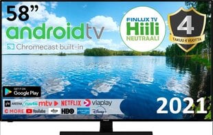58 4K Ultra HD Android™ Smart LED LCD televiisor Finl