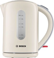 Veekeetja Bosch TWK7607 1,7l 2200W, beež hind ja info | Veekeetjad ja veekeedukannud | hansapost.ee