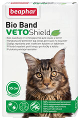 Противопаразитарный ошейник для кота Bio Band Plus  цена и информация | Витамины, добавки и средства от паразитов для кошек | hansapost.ee