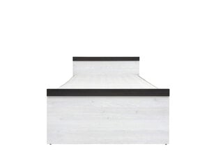 Кровать Porto 90x200 см, белая цена и информация | Кровати | hansapost.ee