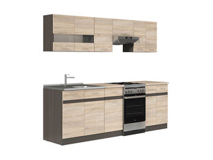 Набор кухонных шкафов Junona Line 230, сонома цена и информация | Кухонные гарнитуры | hansapost.ee