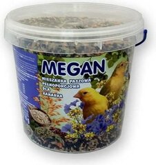Корм для канареек Megan, 1 л цена и информация | Корм для птиц | hansapost.ee