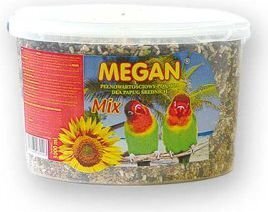 Корм для средних попугаев Megan, 3 л цена и информация | Корм для птиц | hansapost.ee