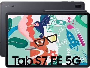Планшет Samsung Galaxy Tab S7 FE 5G 12.4 64GB, черный цена и информация | Планшеты | hansapost.ee