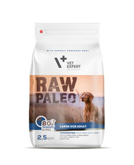 Raw Paleo для собак крупных пород Adult Large Breed, 2,5 кг цена и информация | Сухой корм для собак | hansapost.ee