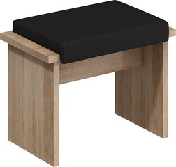 Söögilauakomplekt Bond, tamm/must цена и информация | Комплекты мебели для столовой | hansapost.ee