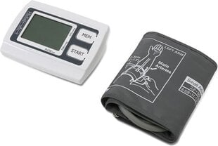 Измеритель артериального давления Platinet PBPMKD558 с памятью, автоматический, монитор пульса с LCD дисплеем, белый цена и информация | Тонометры | hansapost.ee