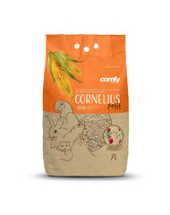 Comfy кукурузный наполнитель Cornelius Petit Wild Strawberry, 7 л цена и информация | Подстилка, сено для грызунов | hansapost.ee
