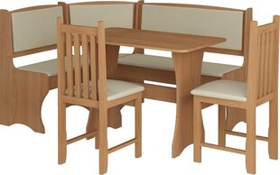 Угловой набор для столовой с табуретами цена и информация | Комплекты мебели для столовой | hansapost.ee
