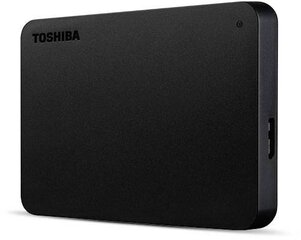Toshiba Canvio 1000 ГБ цена и информация | Жёсткие диски (SSD, HDD) | hansapost.ee