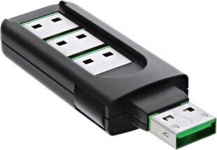 InLine USB Portblocker, 4 port blocker (55723) цена и информация | Аксессуары для корпусов | hansapost.ee