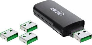 InLine USB Portblocker, 4 port blocker (55723) цена и информация | Аксессуары для корпусов | hansapost.ee