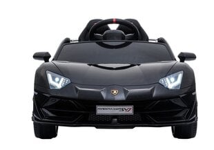 Elektriline sportauto Lamborghini Aventador, must hind ja info | Elektrilised autod lastele | hansapost.ee