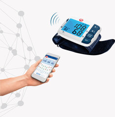 PIC vererõhumõõtja MobileRapid wrist (automaatne randmel, BT rakendus) цена и информация | Тонометры | hansapost.ee