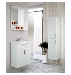 Комплект шкафчиков для ванной комнаты Kamė Eternal 60, белый цена и информация | Комплекты в ванную | hansapost.ee