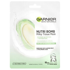 Маска для лица Garnier Skin Naturals Nutri Bomb цена и информация | Маски для лица, патчи для глаз | hansapost.ee