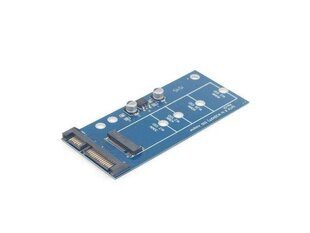 Gembird - Адаптер mini SATA -> M.2 NGFF 1,8 '' цена и информация | Адаптеры, USB-разветвители | hansapost.ee