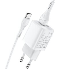 Зарядное устройство HOCO N8 2.4A + кабель TYPE C, 1 м цена и информация | Зарядные устройства для телефонов | hansapost.ee