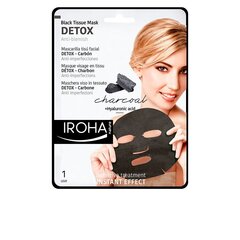 Очищающее средство для лица Detox Charcoal Black Iroha цена и информация | Маски для лица, патчи для глаз | hansapost.ee