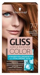 Краска для волос Schwarzkopf Gliss Col. 7-7 Copper Dark Blond цена и информация | Краска для волос | hansapost.ee