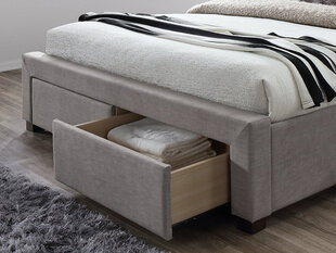 Кровать Halmar Evora с ящиками для хранения вещей, 160x200 см, бежевый цена и информация | Кровать БОНО, белая | hansapost.ee