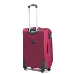 Väike kohver Wings Buzzard S, punane, 4 rattaga hind ja info | Kohvrid, reisikotid | hansapost.ee