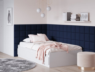 Мягкие настенные панели, 3 шт., Kooko Home Mikado L6, синие цена и информация | Мягкие стеновые панели | hansapost.ee