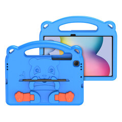 Dux Ducis Panda kids safe soft tablet case for Samsung Galaxy Tab S6 Lite with a holder for stylus pen blue (Light blue || Niebieski) цена и информация | Чехлы для планшетов и электронных книг | hansapost.ee