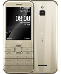 Nokia 8000 4G Dual SIM Gold