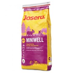 Josera Miniwell, 15 кг цена и информация | Сухой корм для собак | hansapost.ee