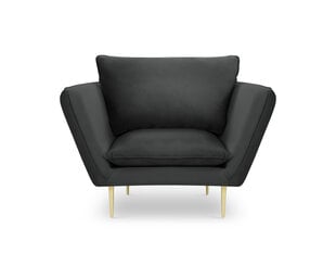 Кресло Mazzini Sofas Verveine, темно-серое цена и информация | Кресла | hansapost.ee